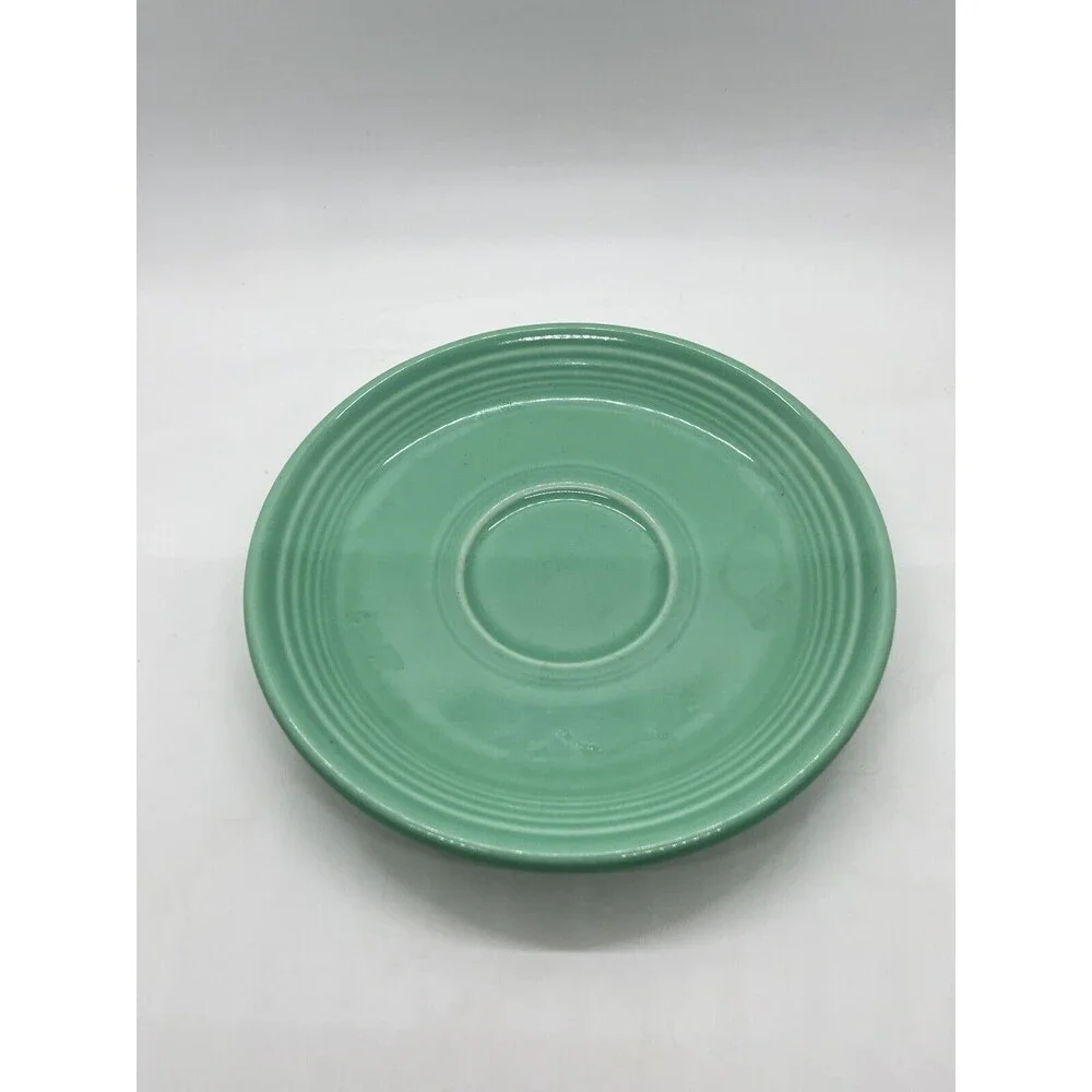 Vintage Fiestaware 6” Saucer Green